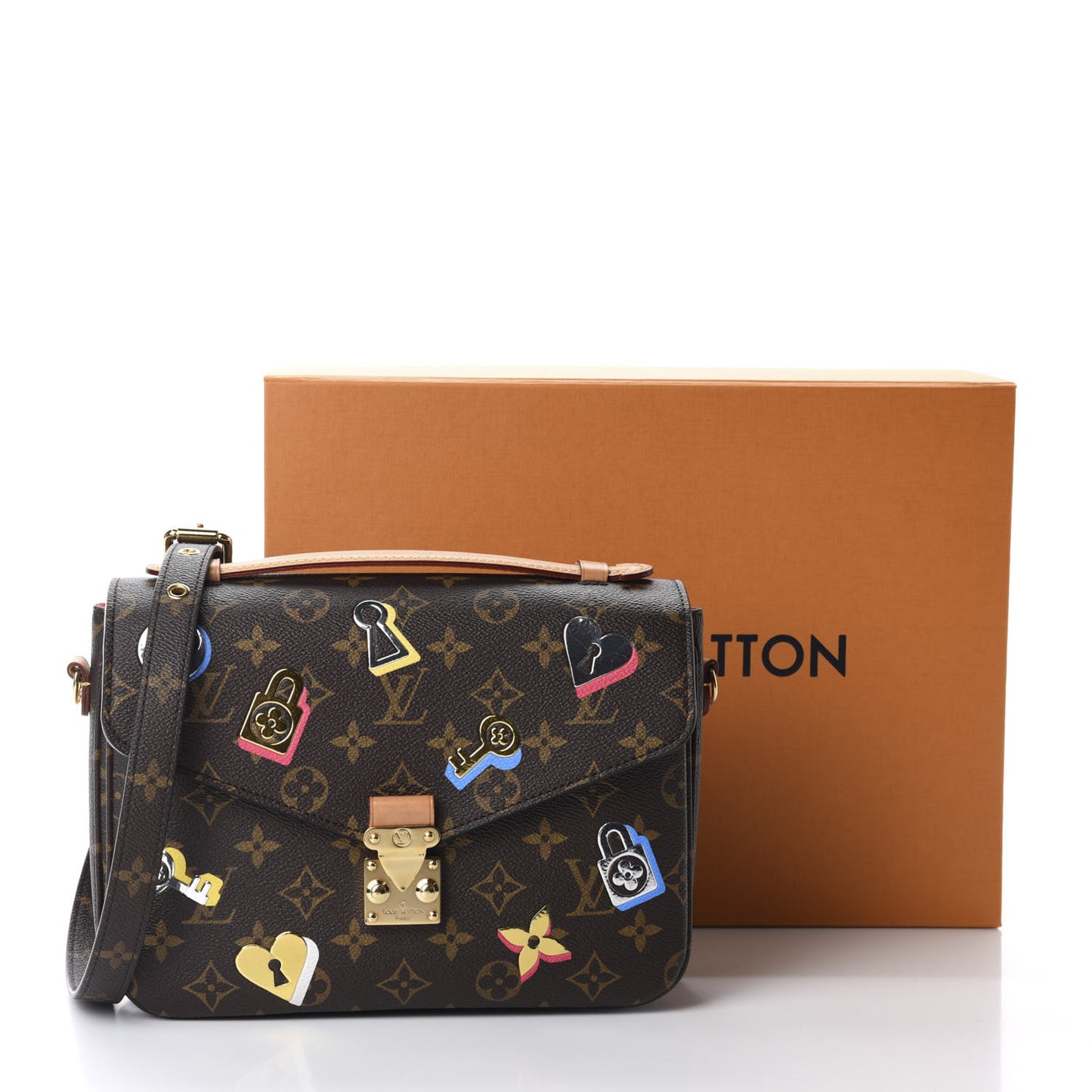 Monogram Love Lock Pochette Metis