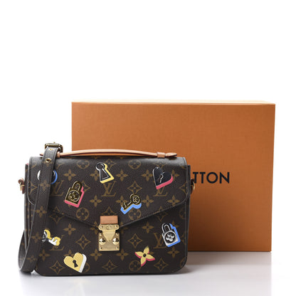 Louis Vuitton Monogram Love Lock Pochette Metis 10 of 10