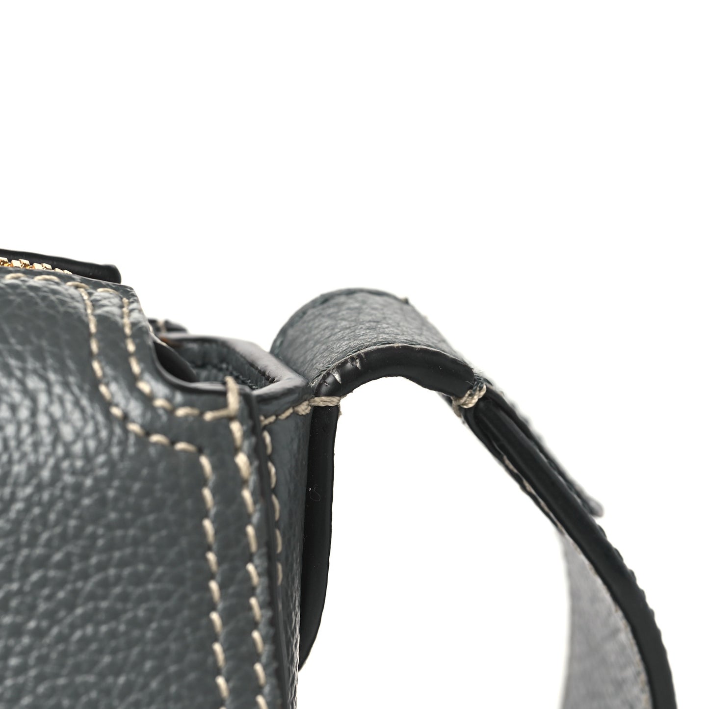 Small Classic Grain Billie Crossbody Bag Charcoal