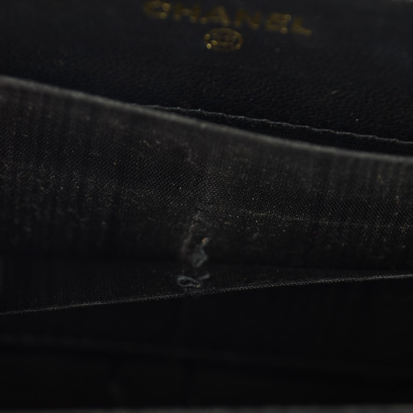 Caviar Large Timeless CC Zip Around Wallet Black