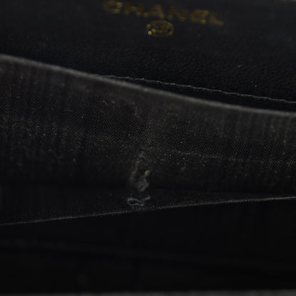 Chanel Caviar Large Timeless CC Zip Around Wallet Black 9 of 9