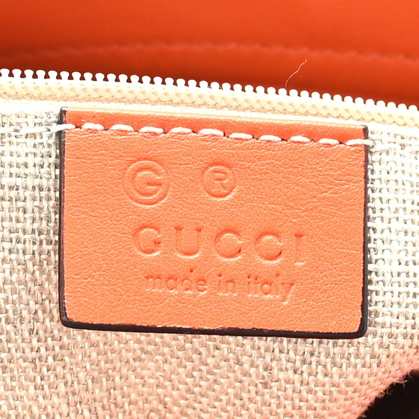 Microguccissima Small Bree Tote Sun Orange