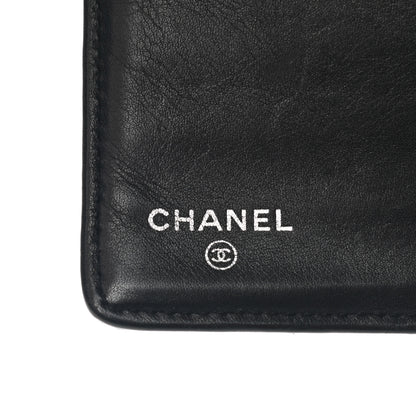 Chanel Patent Quilted Brilliant Yen Wallet Black 6 of 12