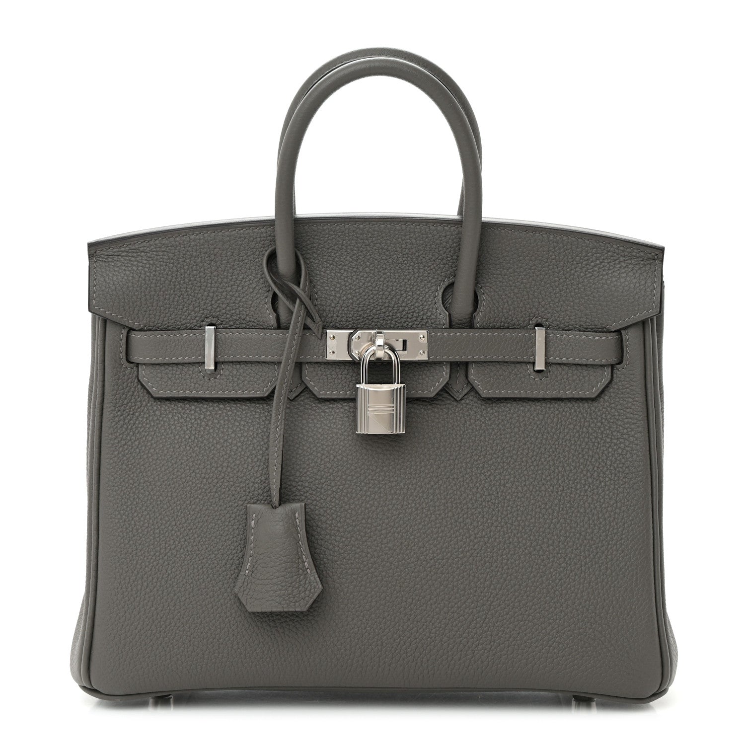 Hermes Togo Birkin 25 Gris Meyer 1 of 15