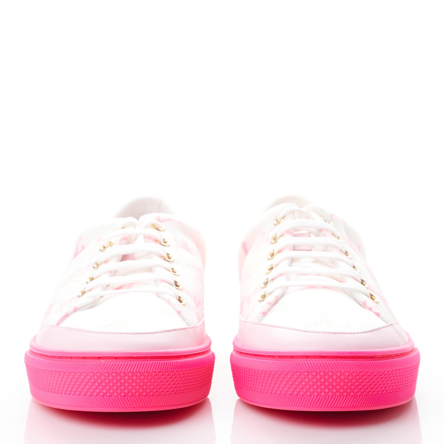 Louis Vuitton Technical Fabric Monogram Stellar Sneakers 39 Rose Pop 2 of 8