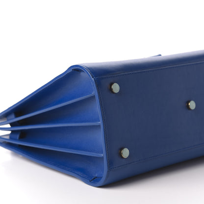 Saint Laurent Calfskin Small Sac De Jour Blue Majorelle 5 of 10
