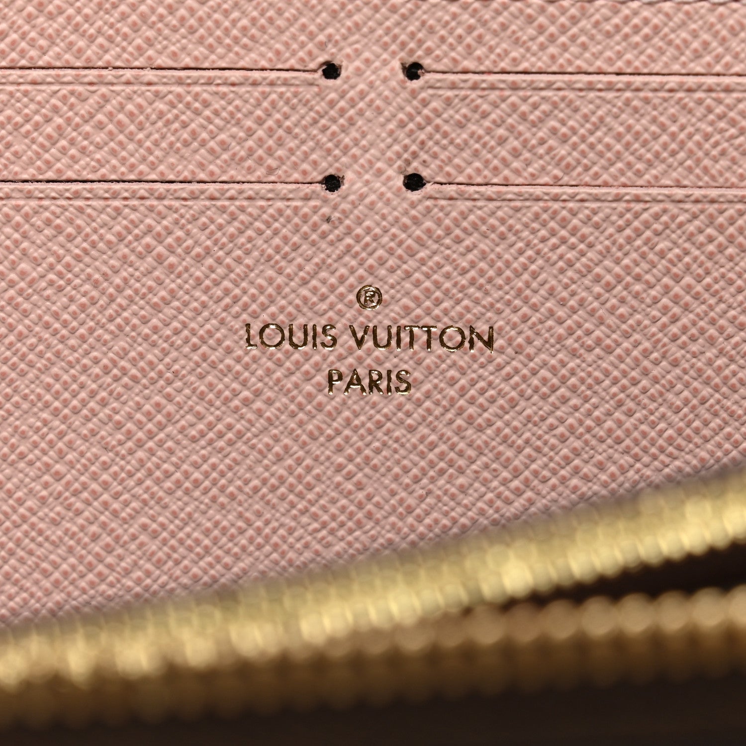 Louis Vuitton Monogram Clemence Wallet Rose Ballerine 6 of 6
