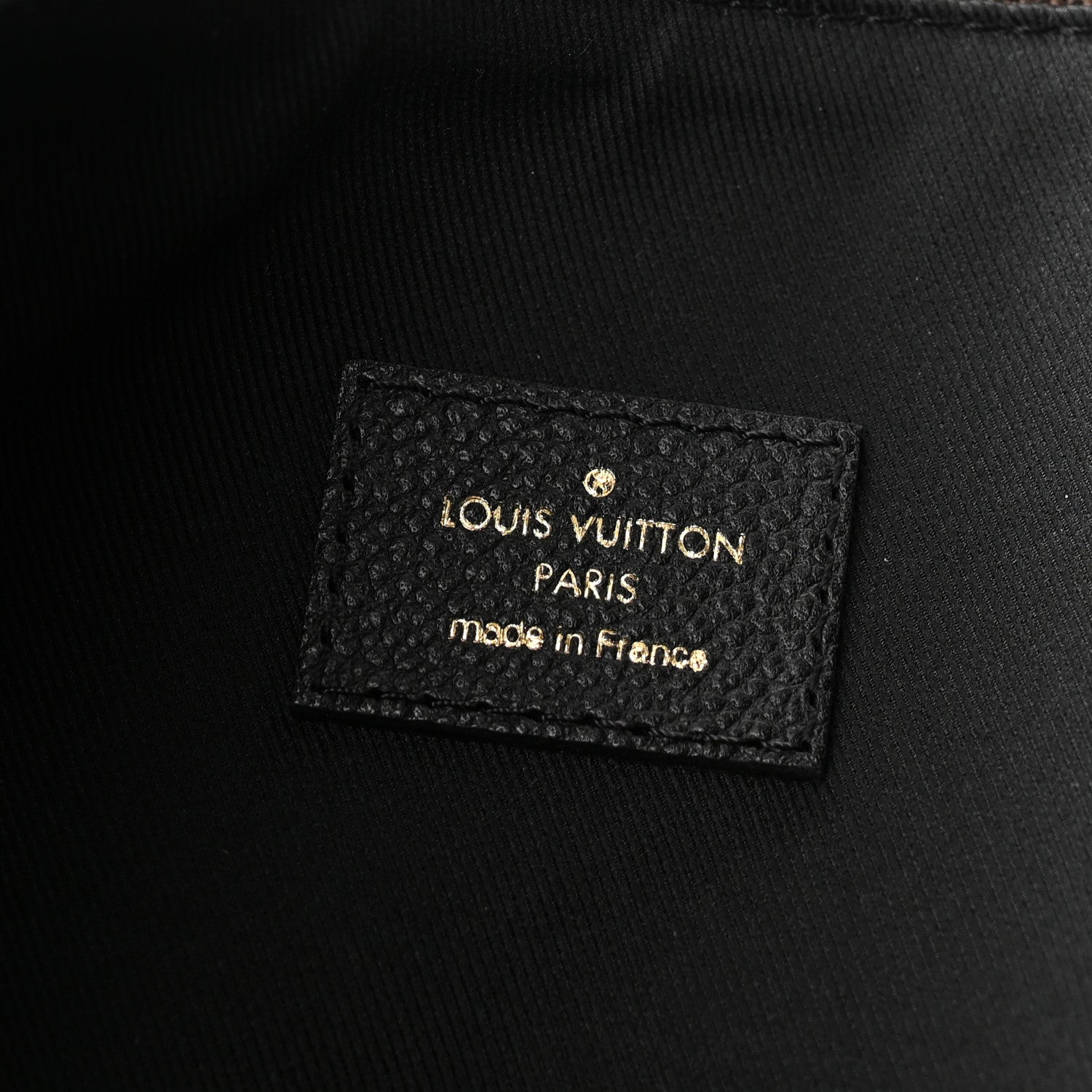 Louis Vuitton Monogram Tournelle MM Black 6 of 10