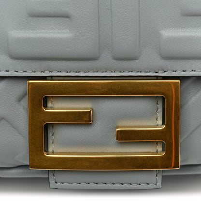 Fendi Nappa FF 1974 Embossed Baguette Anice 12 of 12