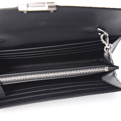 MCM Visetos Large Patricia Wallet On Chain Black 5 of 11