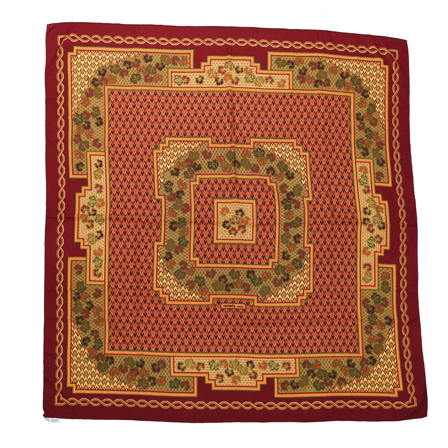 Hermes Cashmere Silk Srinagar Shawl 140 1 of 4
