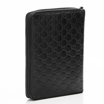 Gucci Guccissima Zip Around Agenda Black 3 of 7