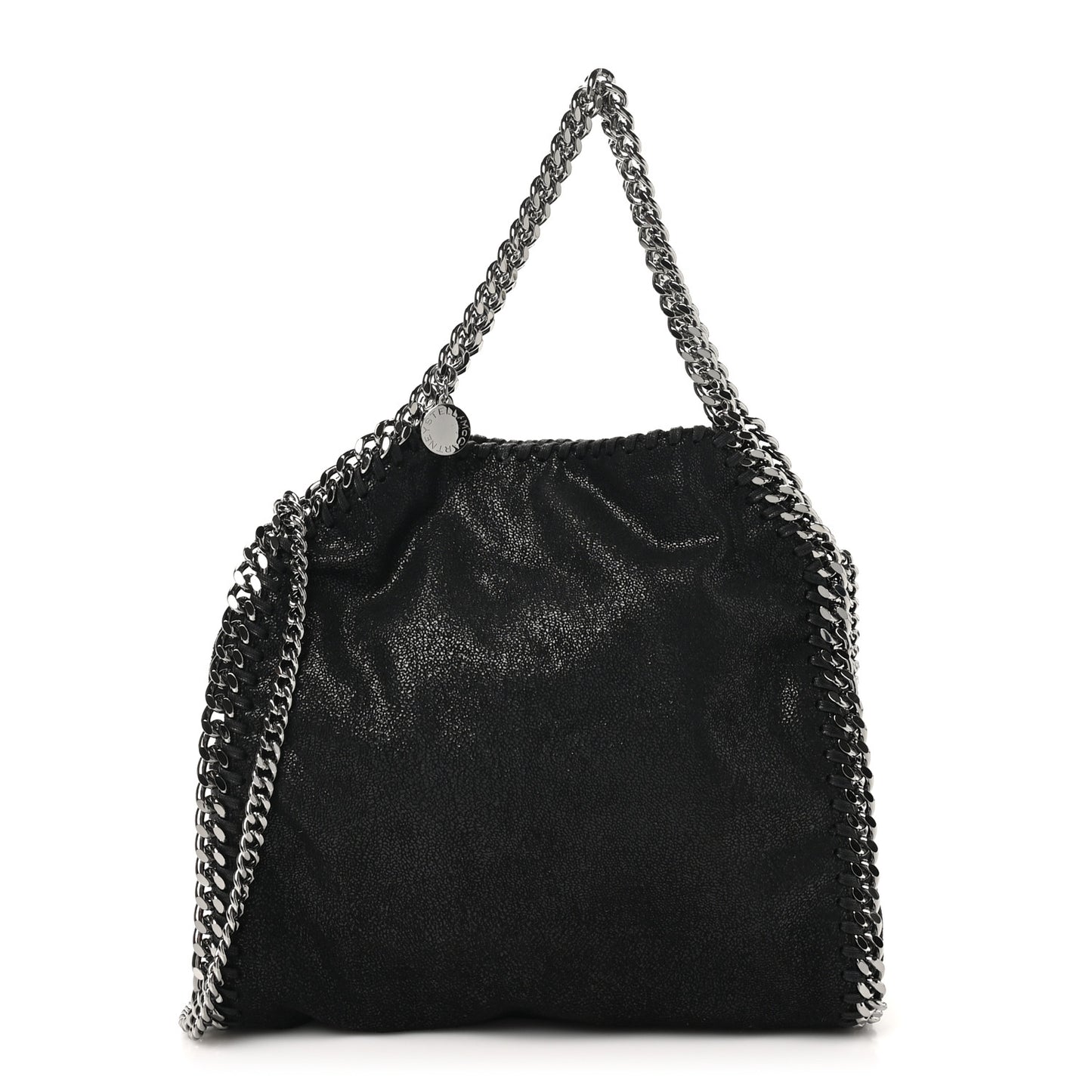 Shaggy Deer Mini Falabella Tote Black
