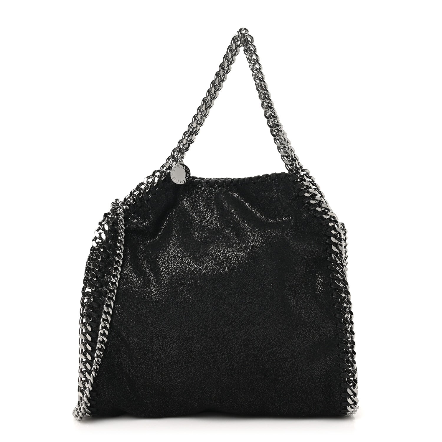 Stella McCartney Shaggy Deer Mini Falabella Tote Black 1 of 9