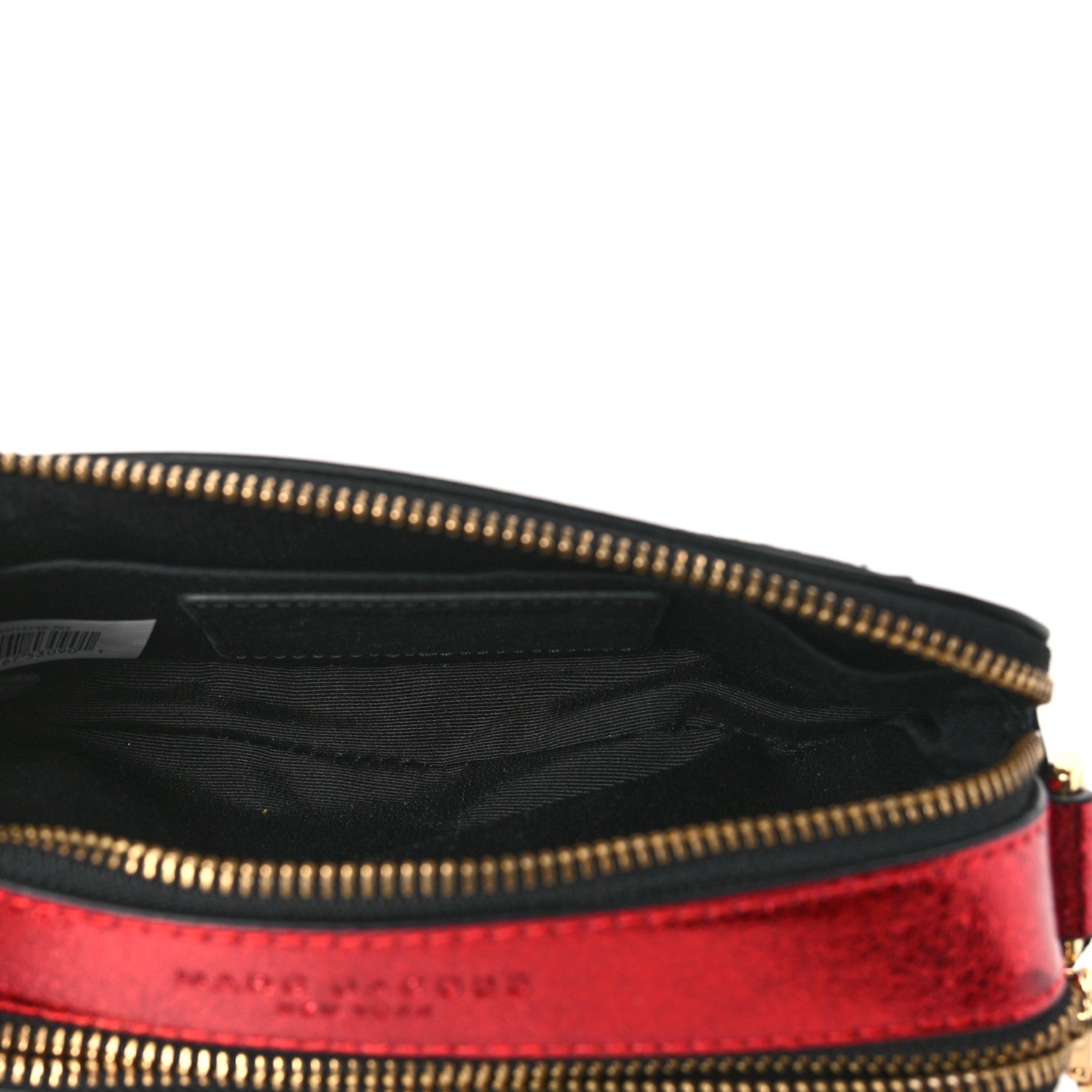 Marc Jacobs Saffiano Checkered Snapshot Camera Bag Gold Multicolor 6 of 9