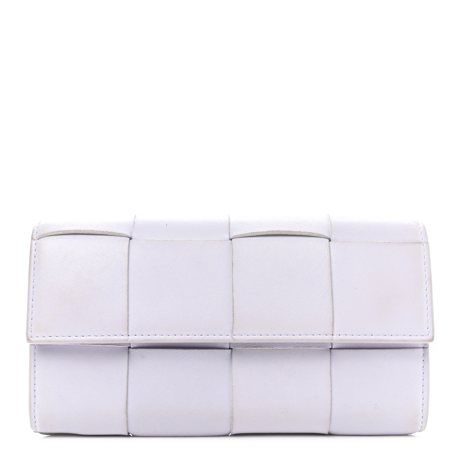 Bottega Veneta Nappa Maxi Intrecciato Continental Flap Wallet Mirth 1 of 6