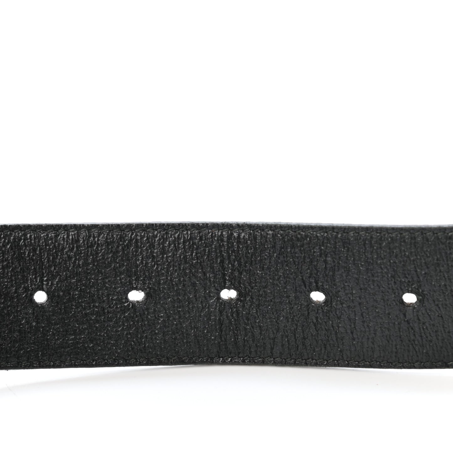 Textured Calfskin Double G 40mm Belt 80 32 Black