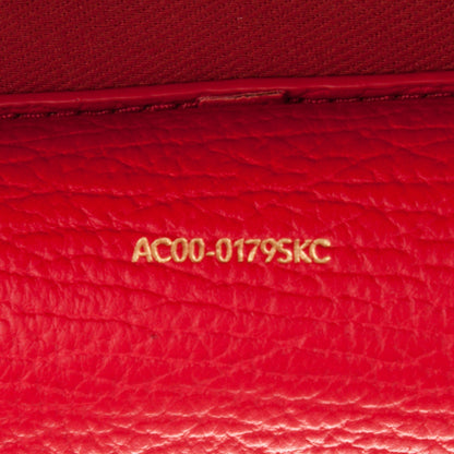 3.1 Phillip Lim 3.1 Textured Calfskin Medium Pashli Satchel Red 8 of 9