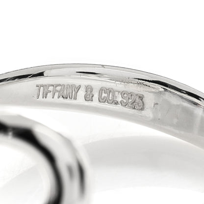 Tiffany Sterling Silver Elsa Peretti Open Wave Ring 50 5.25 3 of 3