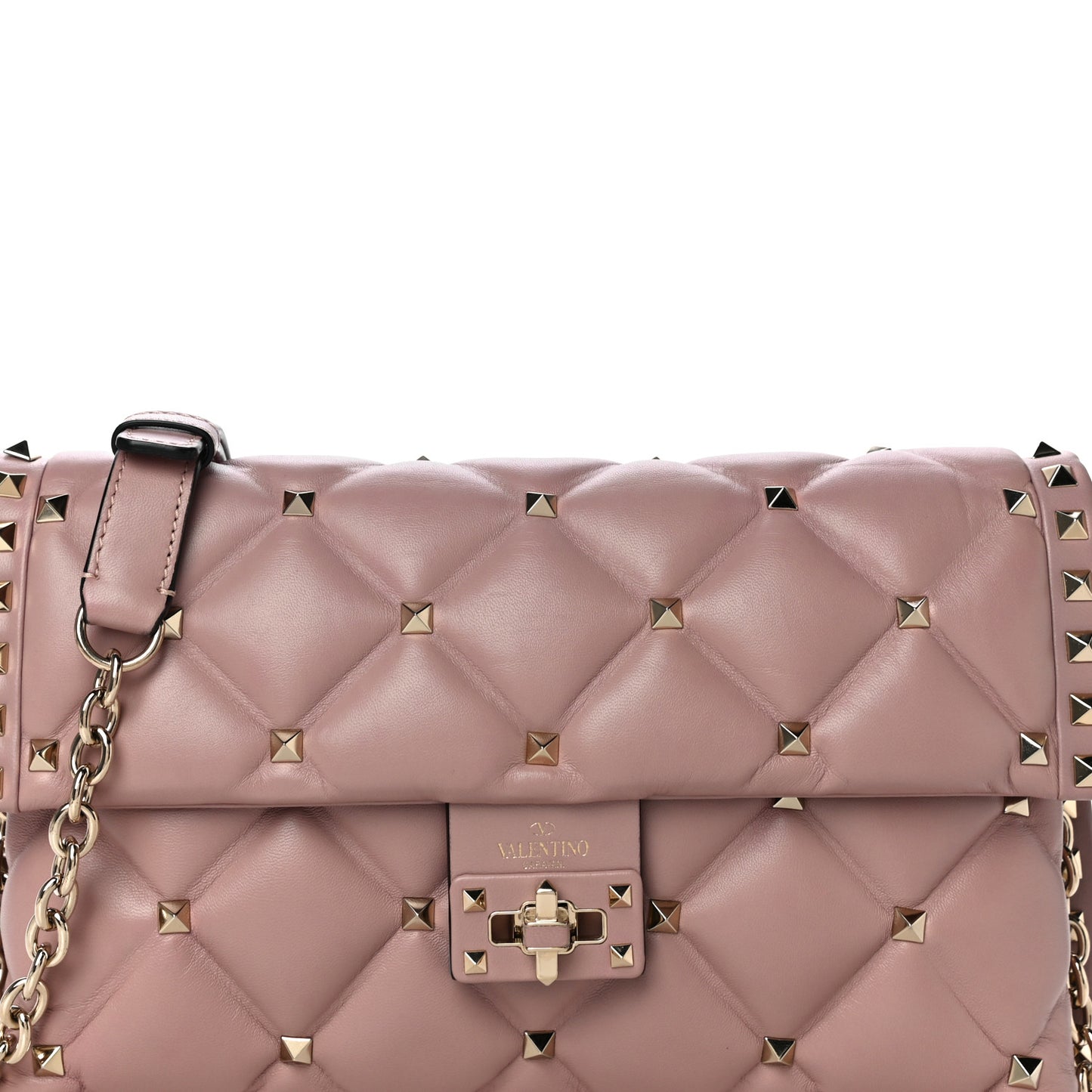 Nappa Candystud Crossbody Poudre