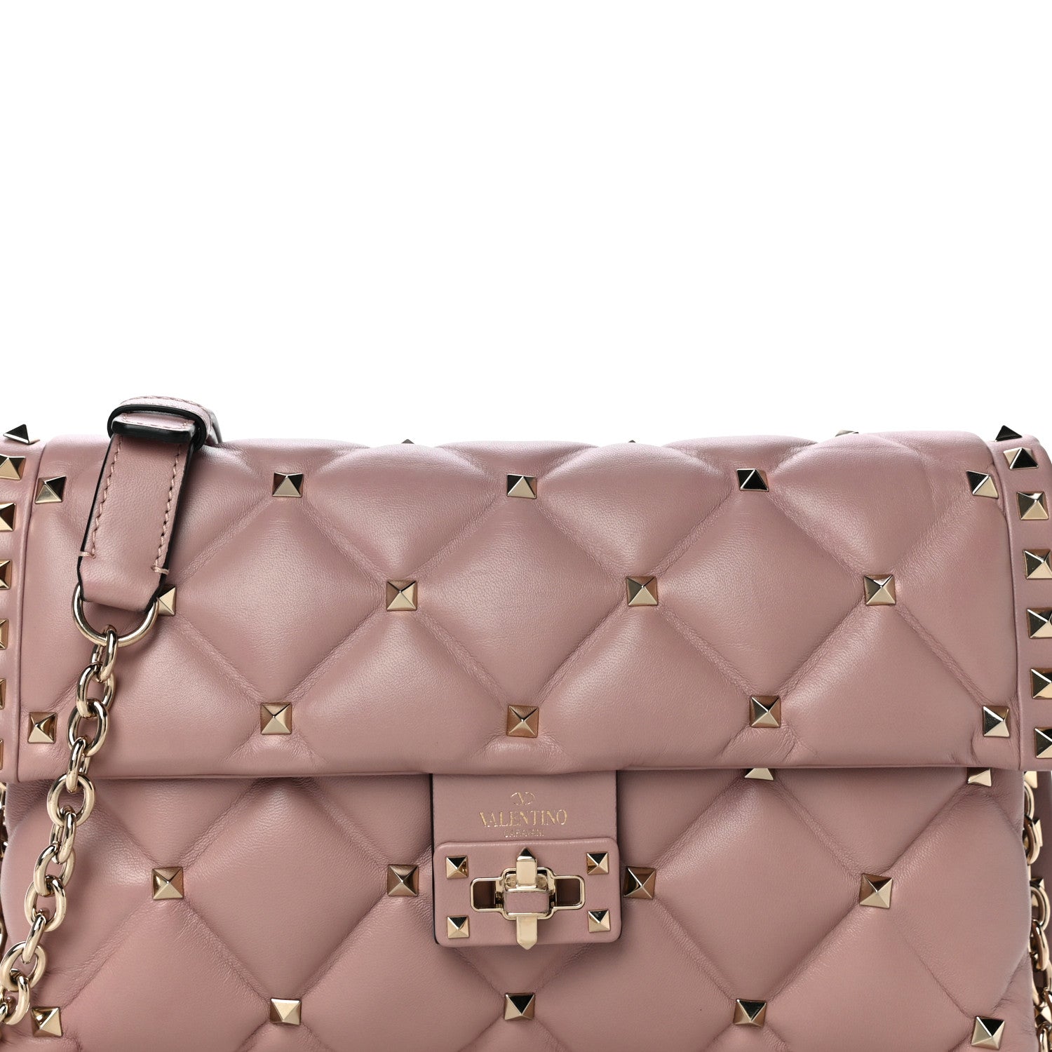 Valentino Garavani Nappa Candystud Crossbody Poudre 7 of 10