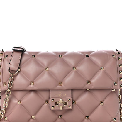 Valentino Garavani Nappa Candystud Crossbody Poudre 7 of 10