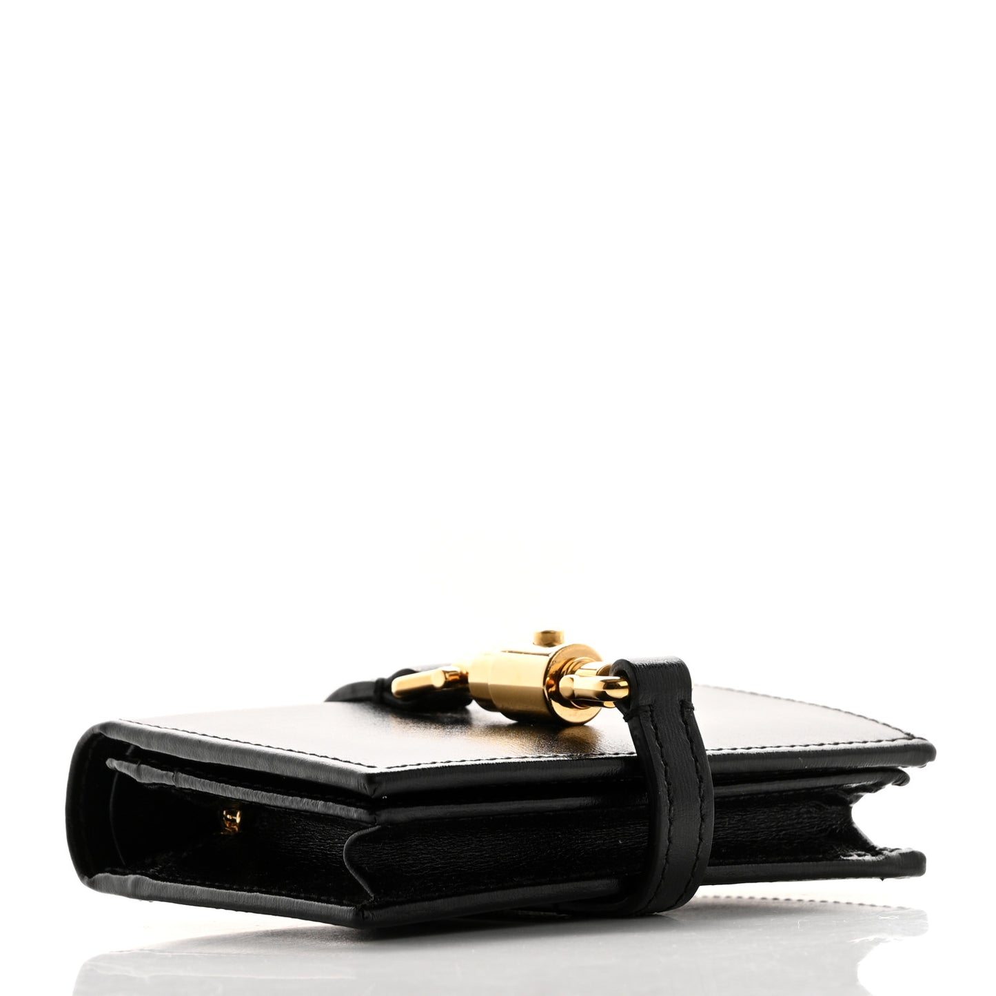 Calfskin Jackie 1961 Card Case Black