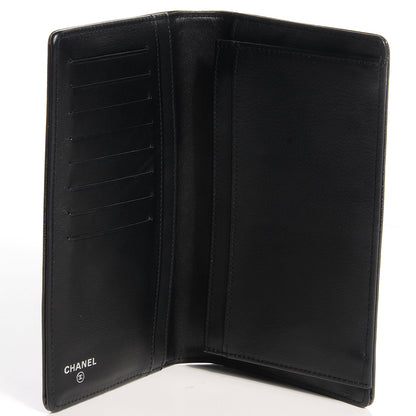 Chanel Patent CC Yen Wallet Black 7 of 9