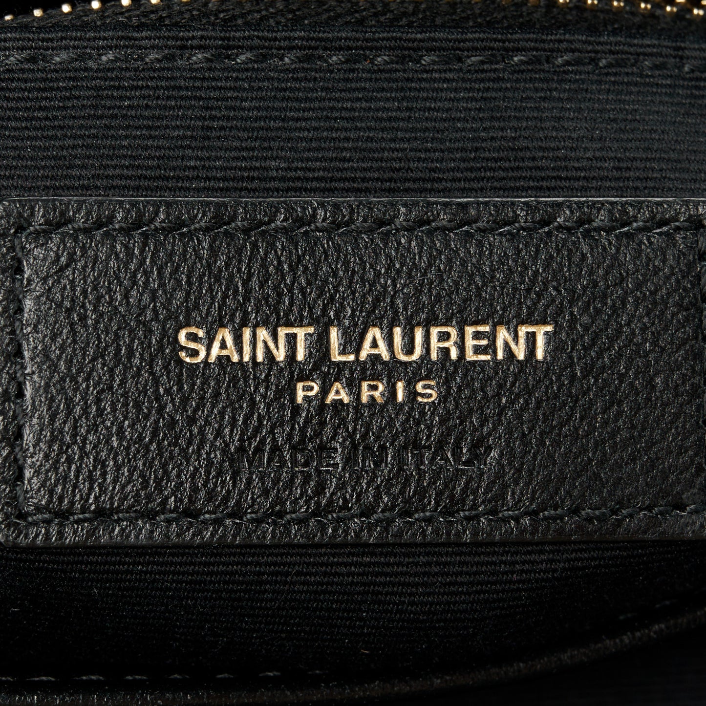 Calfskin Y Quilted Monogram Toy Loulou Crossbody Bag Black