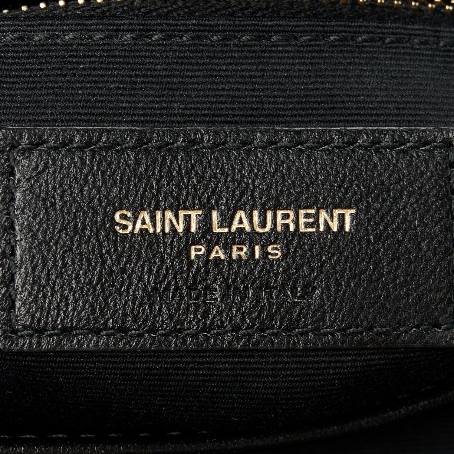 Saint Laurent Calfskin Y Quilted Monogram Toy Loulou Crossbody Bag Black 7 of 12