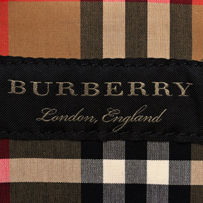 Burberry Coated Canvas Vintage Check Shopper Tote 6 of 10