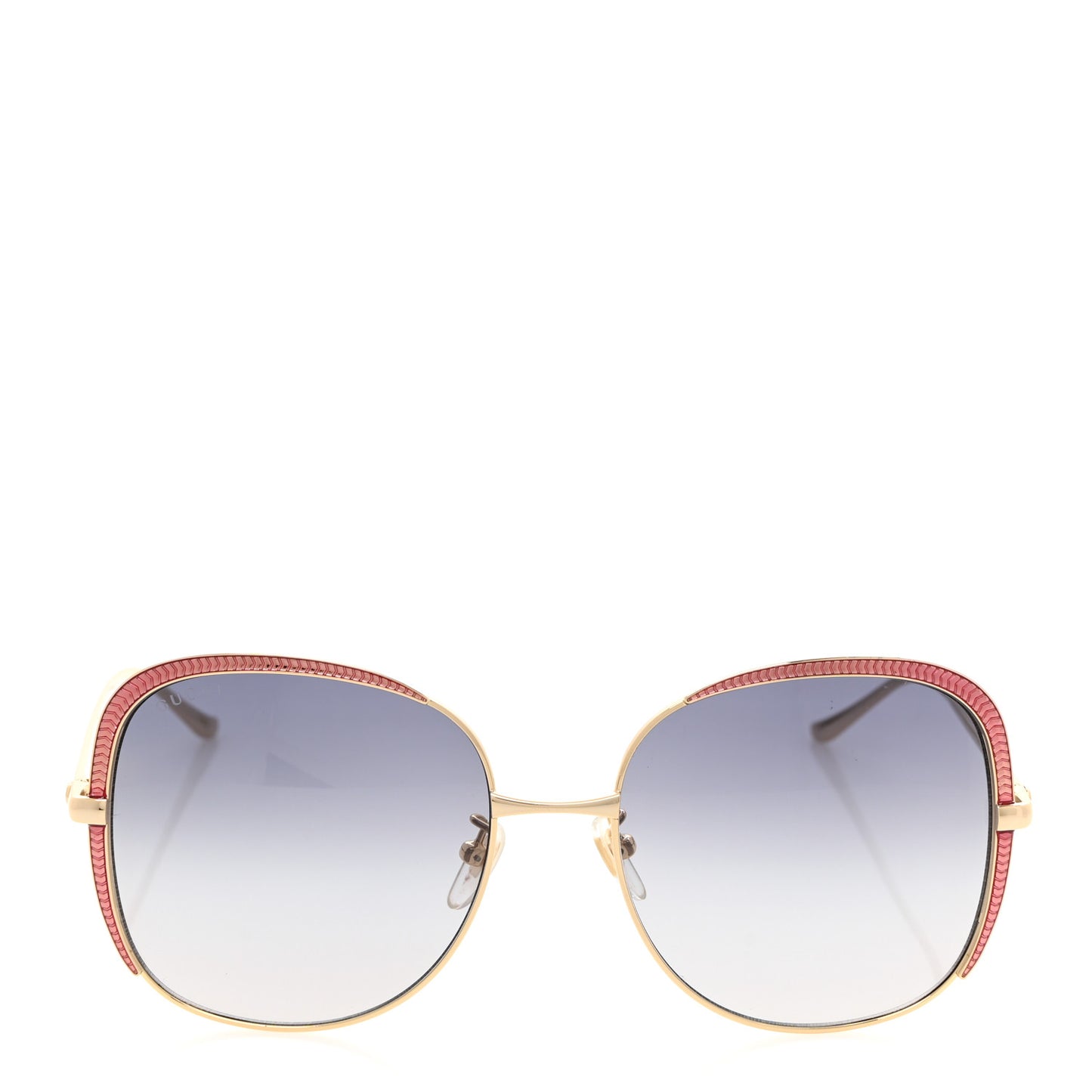 Acetate Oversize Square Frame GG0400S Sunglasses Gold