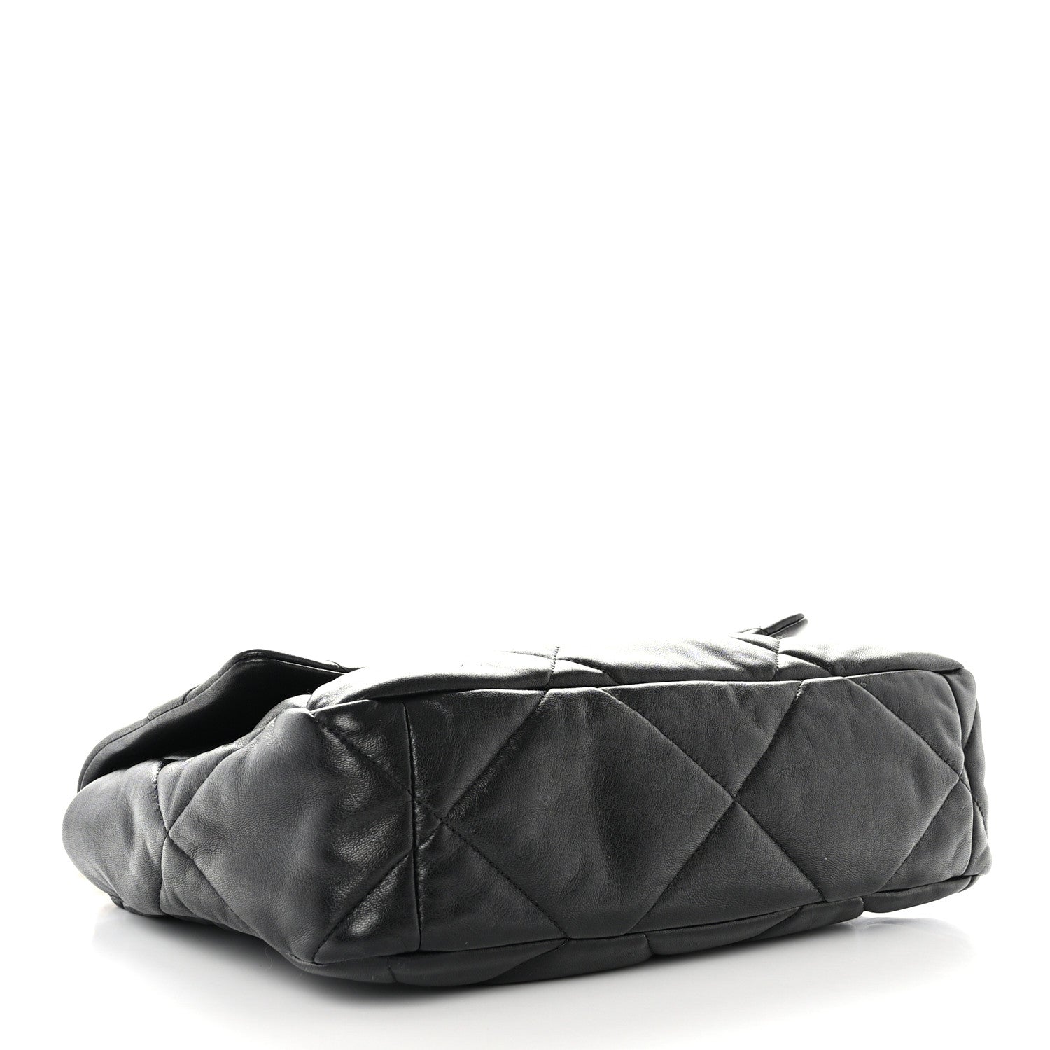 Chanel Lambskin Quilted Large Chanel 19 Flap Black 4 of 10