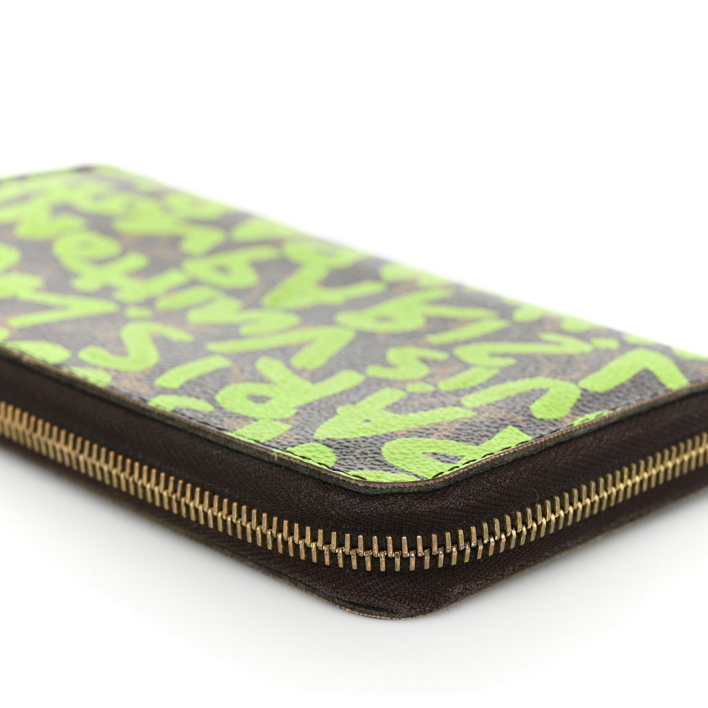 Monogram Graffiti Zippy Wallet Green