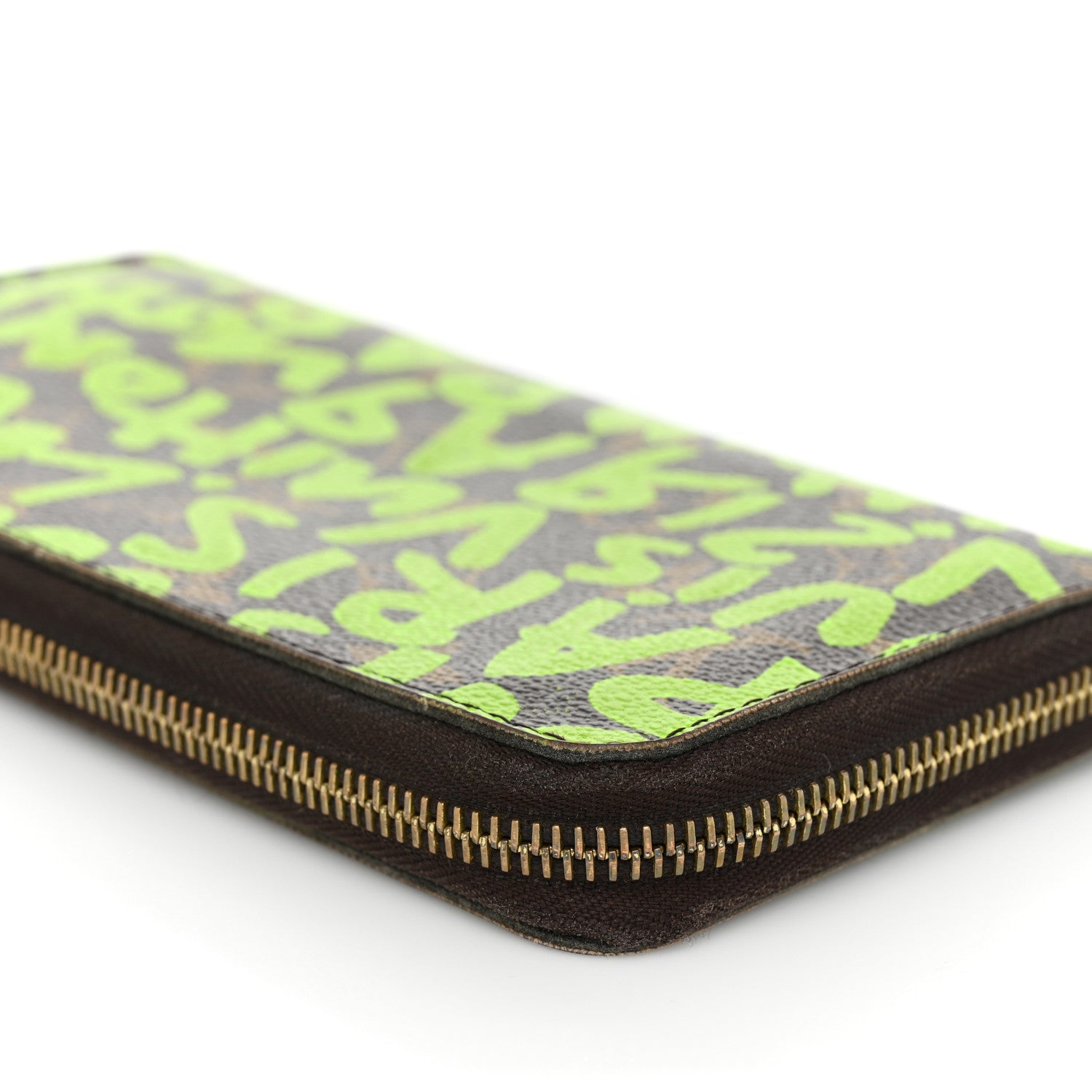 Louis Vuitton Monogram Graffiti Zippy Wallet Green 19 of 21
