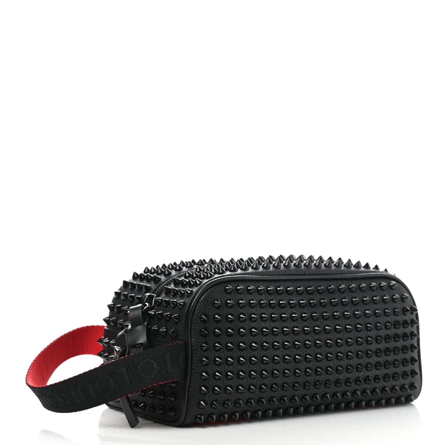 Calfskin Spikes Mens Blaster Toiletry Bag Black