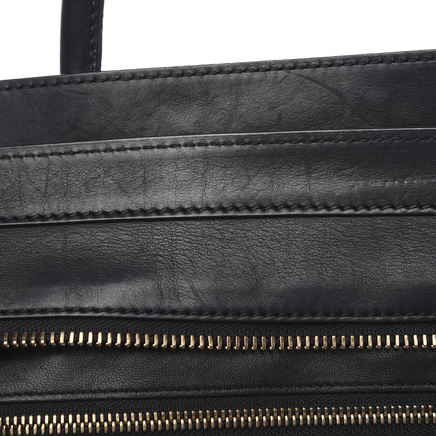 Smooth Calfskin Mini Luggage Black