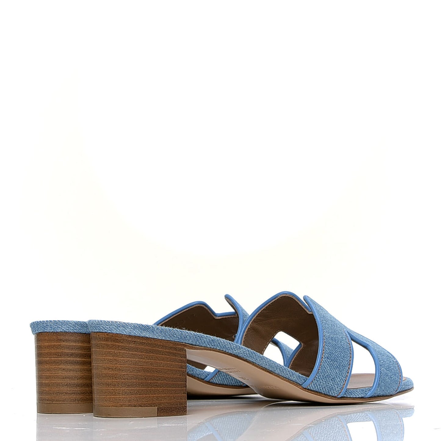 Denim Oasis Sandals 36 Bleu Clair