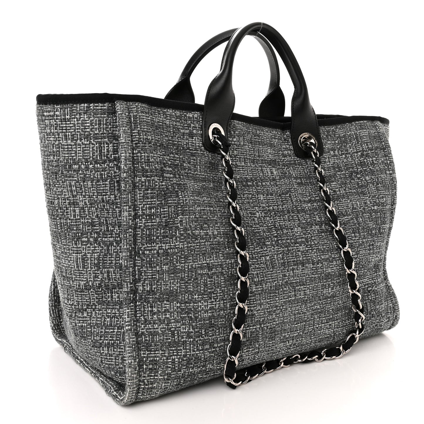 Canvas Medium Deauville Tote Charcoal