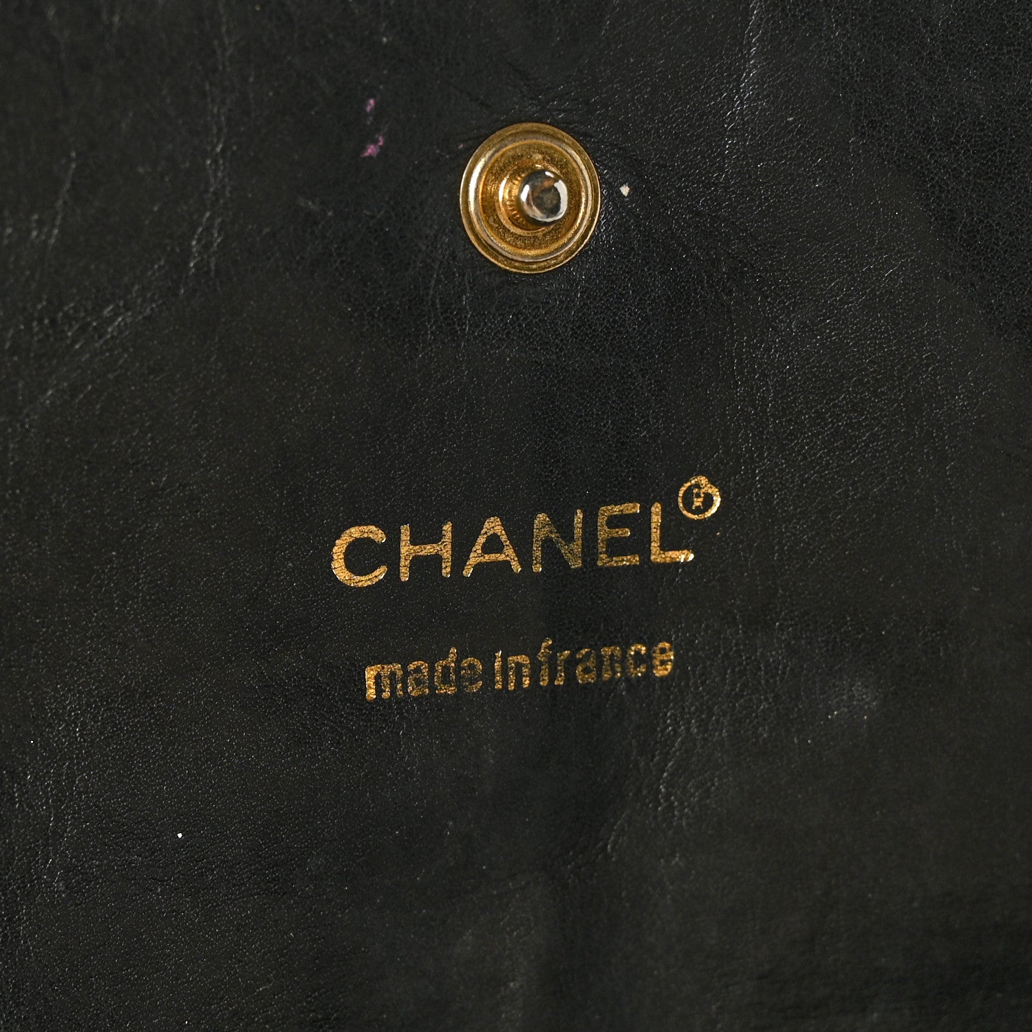 Chanel Lambskin Quilted Large Diamond CC Flap Wallet Black 7 of 9