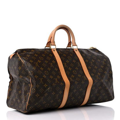 Louis Vuitton Monogram Keepall 50 3 of 12