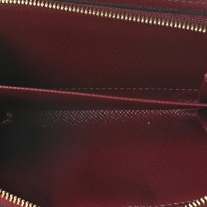 Louis Vuitton Damier Ebene Juliette Wallet Bordeaux Black 6 of 8