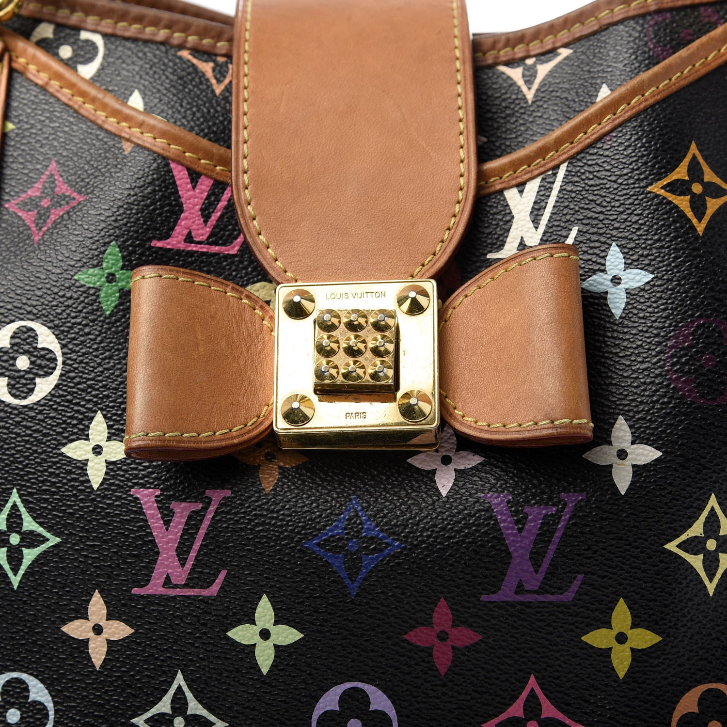 Louis Vuitton Monogram Multicolor Annie GM Black 15 of 17