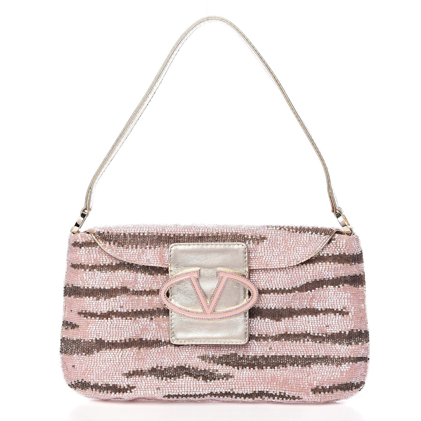 Sequin Shoulder Bag Pink