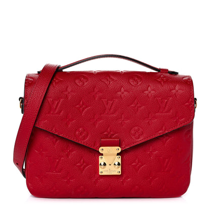 Louis Vuitton Empreinte Pochette Metis Cherry 1 of 9