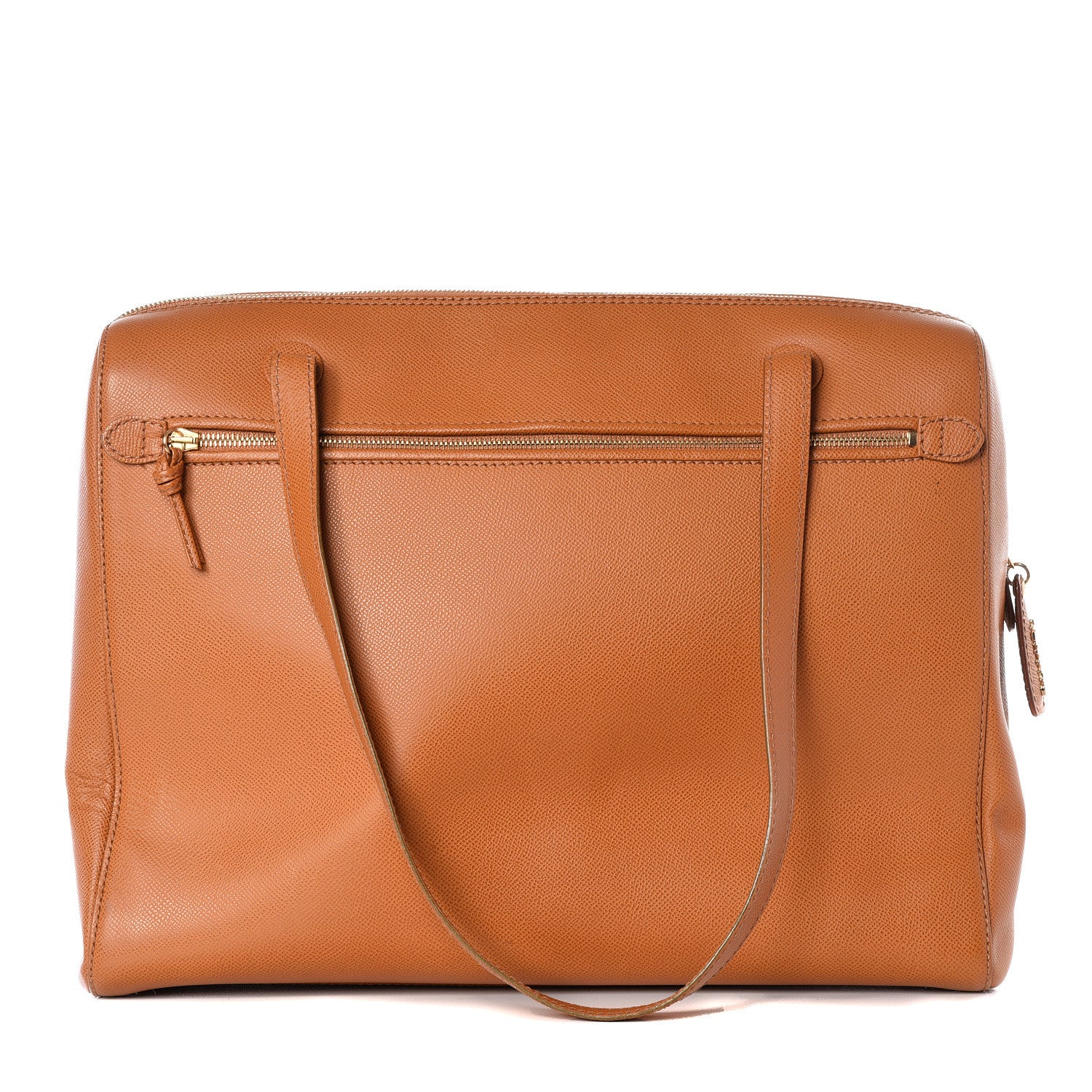 Chanel Grained Calfskin Duffle Bag Beige 1 of 14