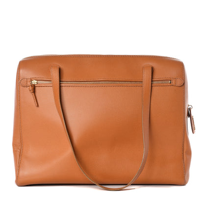 Chanel Grained Calfskin Duffle Bag Beige 1 of 14