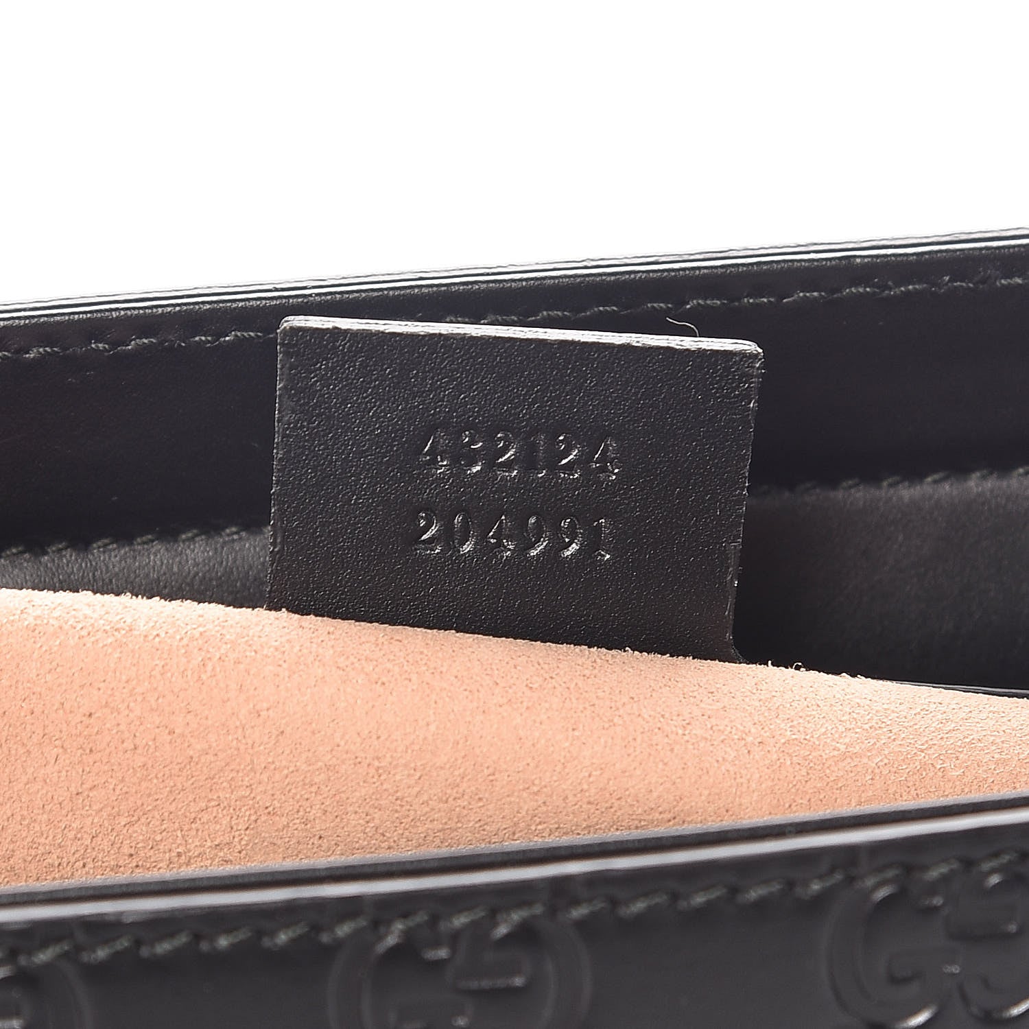Gucci Guccissima Small Zippered Bucket Tote Black 8 of 16