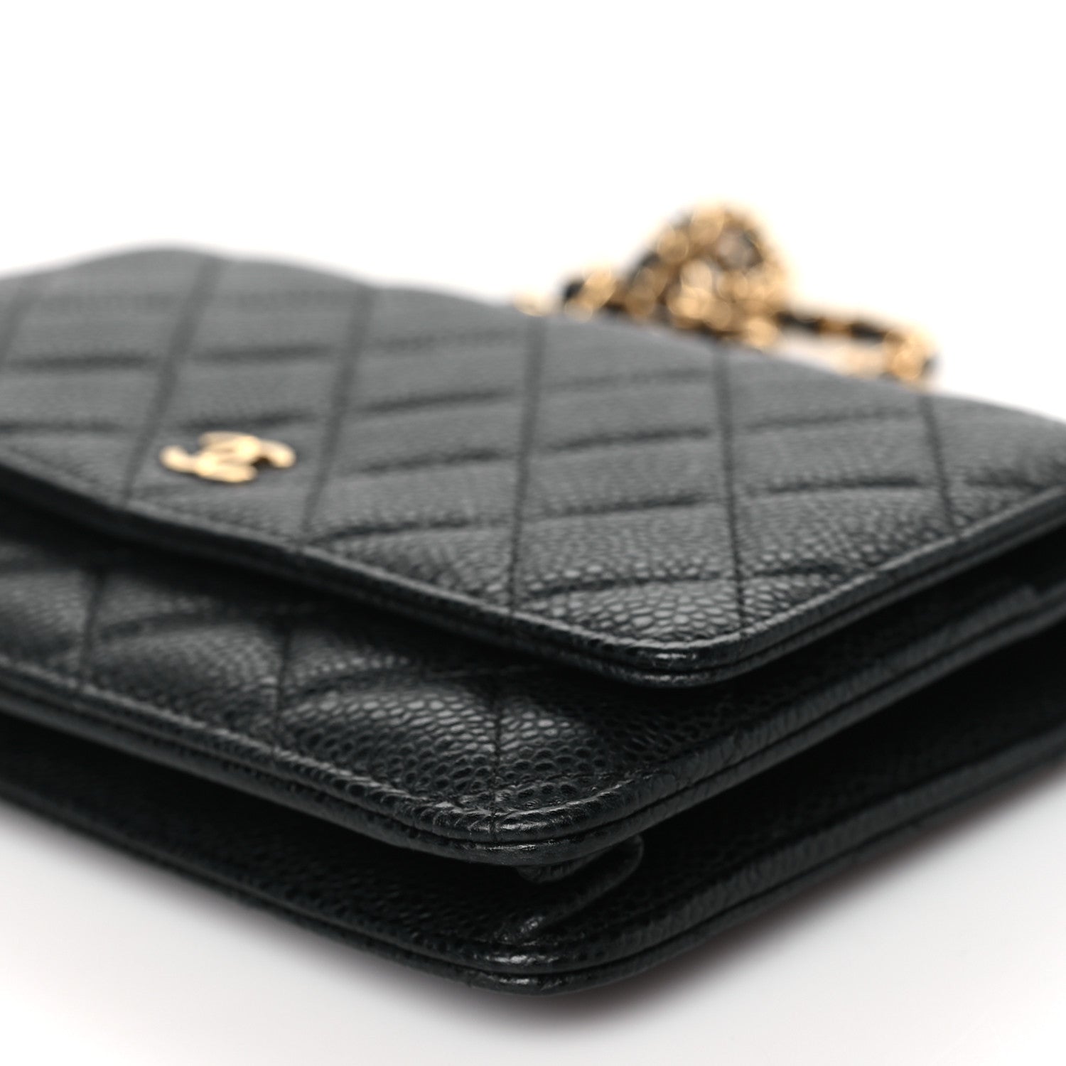 Chanel Caviar Quilted Wallet on Chain WOC Black 10 of 10