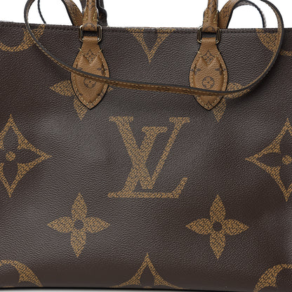 Louis Vuitton Reverse Monogram Giant Onthego MM 9 of 9